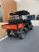 Kubota RTV-X1140W-H 4wd Utility Cart, LED Strobe, Windshield Tempered Glass, Plastic Canopy, Wire Harness Kit, Backup Alarm