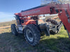 2019 Manitou MTA10055 Canopy, 120 HP, Solid Tires, Work Lights, Lift Hook, Auxiliary Hydraulics 66" Carriage and 60" Forks