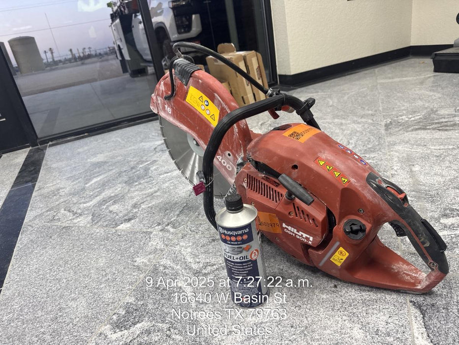 2025 HILTI DSH 900-X 16"