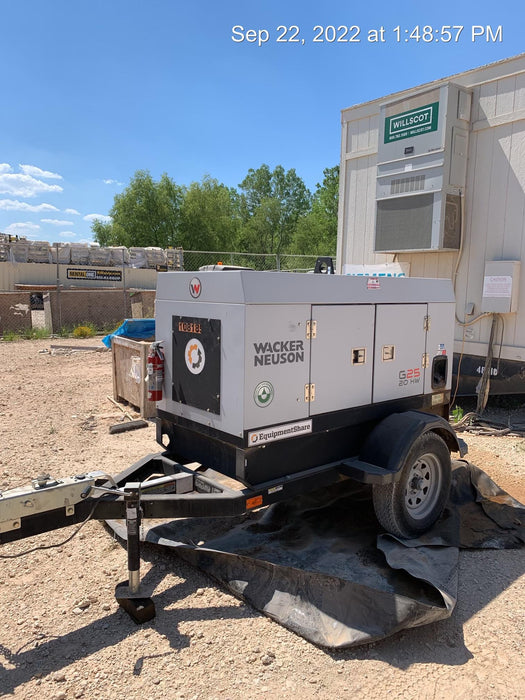 2020 WACKER NEUSON G25