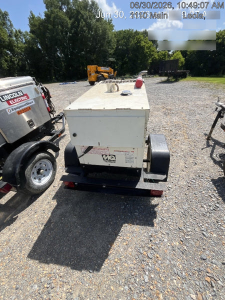 2018 Multiquip DLW300ESA1 Multiquip DLW300ESA1 300 Amp Welder w/Trailer, 100' of Lead, 50' of Ground, Wired Remotes