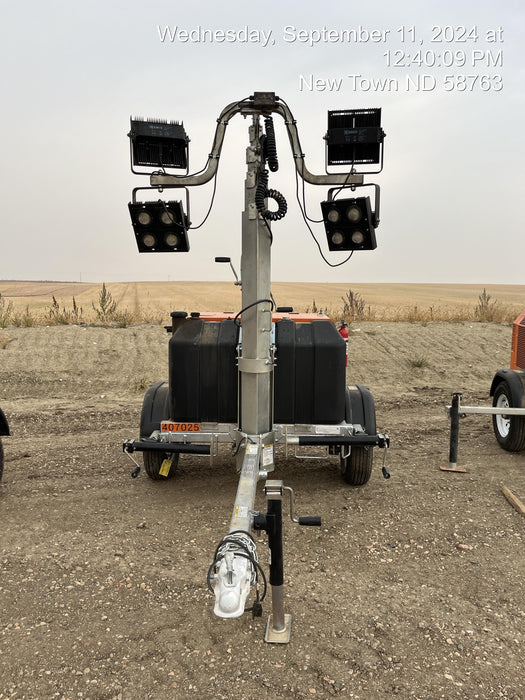 2024 Wanco WLTT-4MM4K Diesel, Deep Sea Controller, Shore Power Plug, Auto Start, (4) 350W LED Floodlights, 4kW Generator, 60 Gal Fuel Tank, 2" Ball, T3