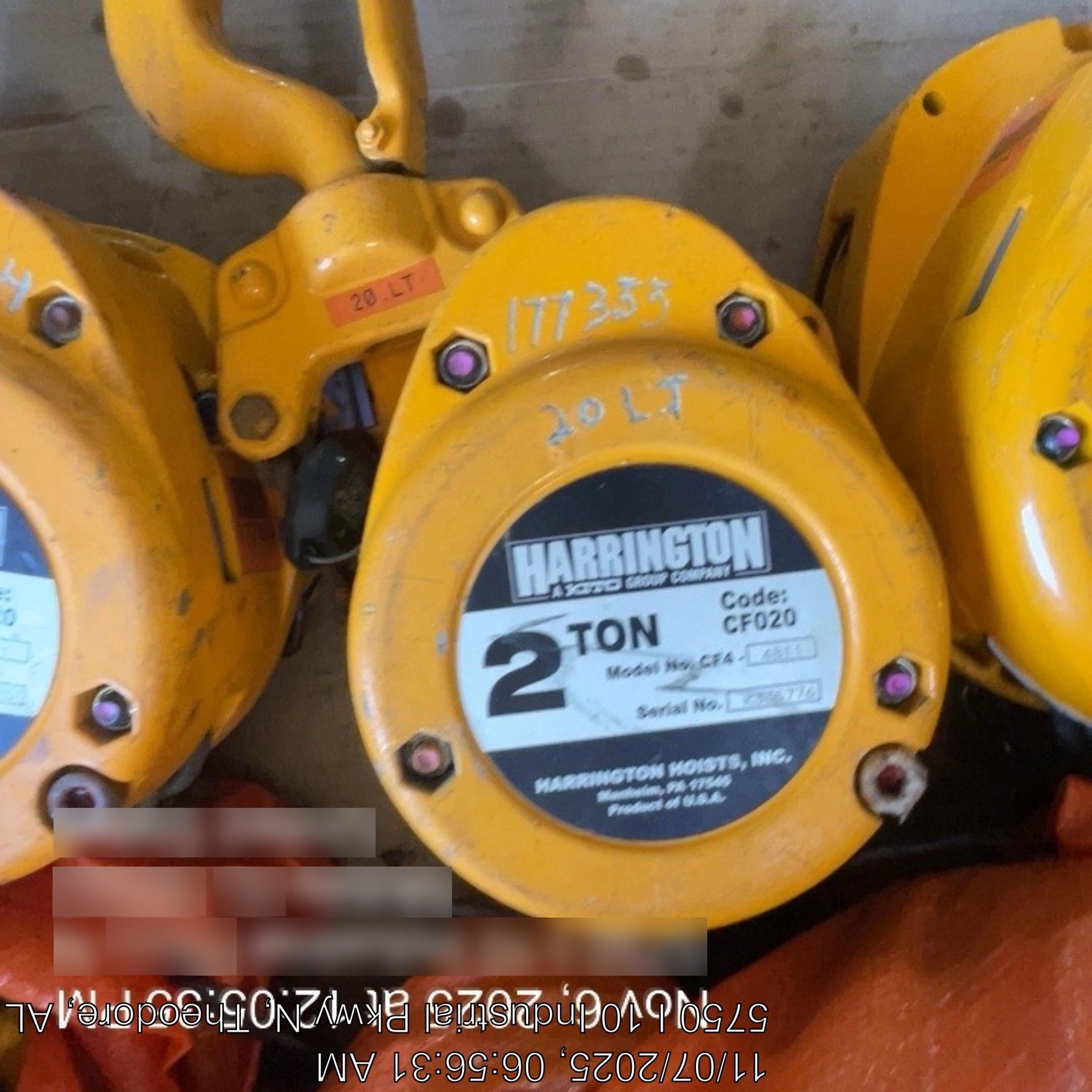 2021 HARRINGTON CF020-20