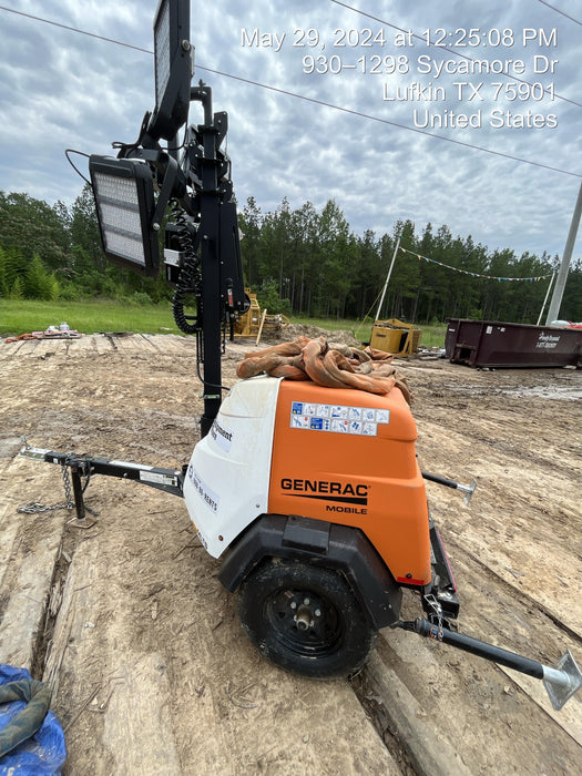 2023 Generac MLT2 Diesel, Flex Switch 120V Input, Powerzone Controller, 
(4) 320W LED Lights, 4kW Generator, 39.9 Gal Fuel Tank, 2" Ball, T3