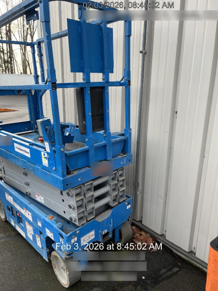 2020 Genie GS-1930 Solid Non Marking Tires, Beacon, Folding rails with half height swing gate