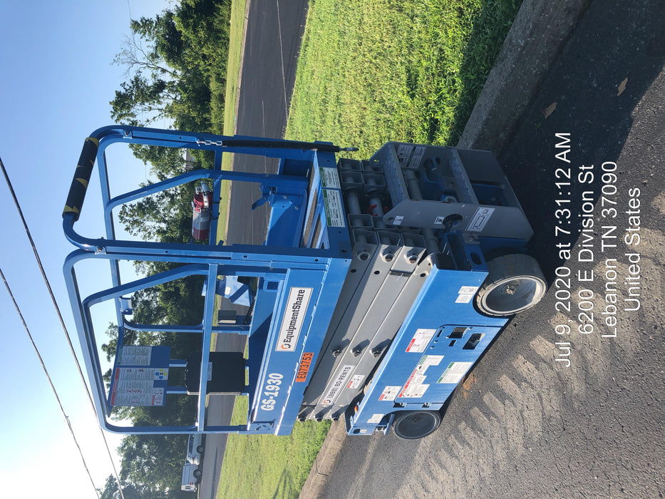 2020 Genie GS-1930 Fixed rails with chain entry gate - Pre A92.20