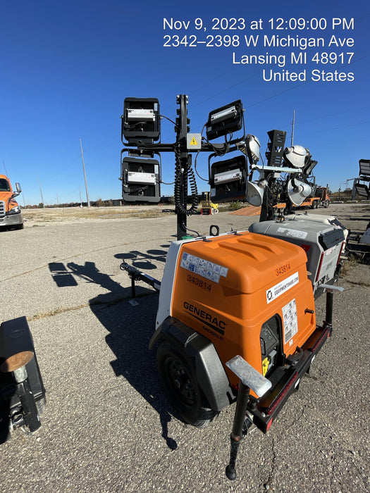 2023 Generac MLT2 Diesel, Flex Switch 120V Input, Powerzone Controller, (4) 320W LED Lights, 4kW Generator, 39.9 Gal Fuel Tank, 2" Ball, T3