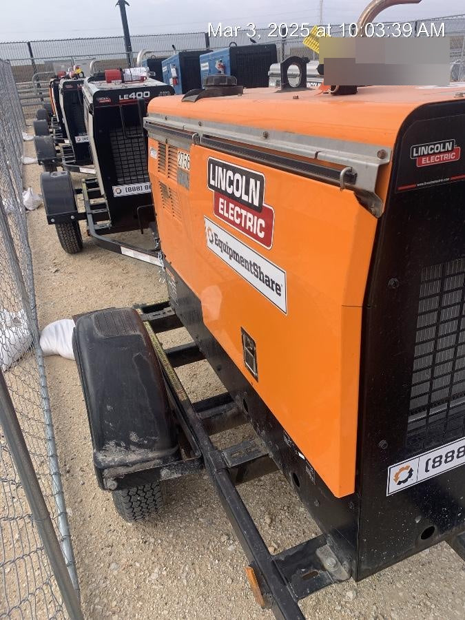 2022 Lincoln Electric LE400 Kubota V1505, Trlr, Cable Rack, Light Kit, ES Decals, T3
