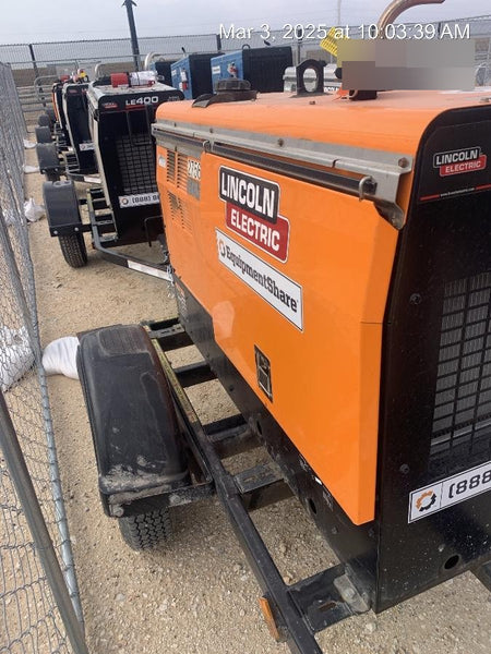 2022 Lincoln Electric LE400 Kubota V1505, Trlr, Cable Rack, Light Kit, ES Decals, T3