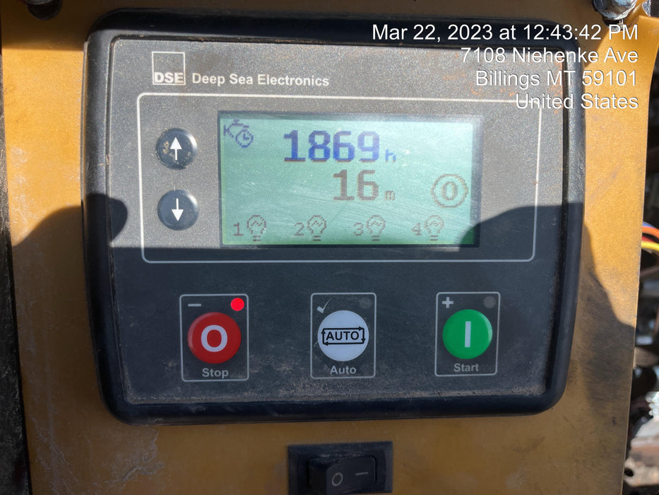 2022 Allmand NLV3GR (4) LED Light Fixture 350W, 23' Vertical Mast, 3kW Prime, Towable, Deep Sea L401, Leveling Jacks, Yanmar T4F 5.8hp