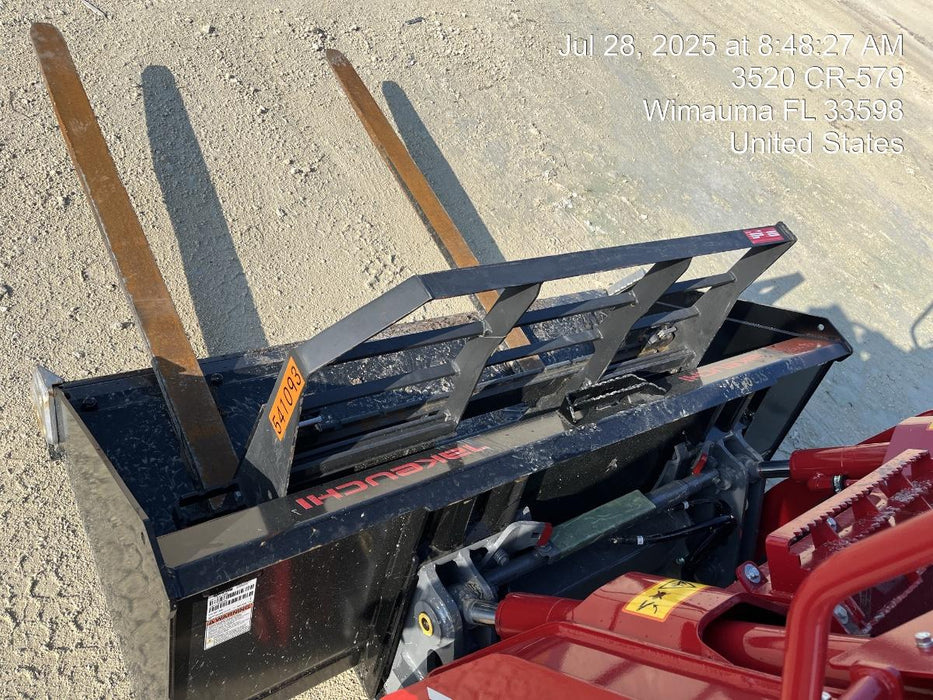 2025 TAKEUCHI 80" Smooth Bucket - Takeuchi