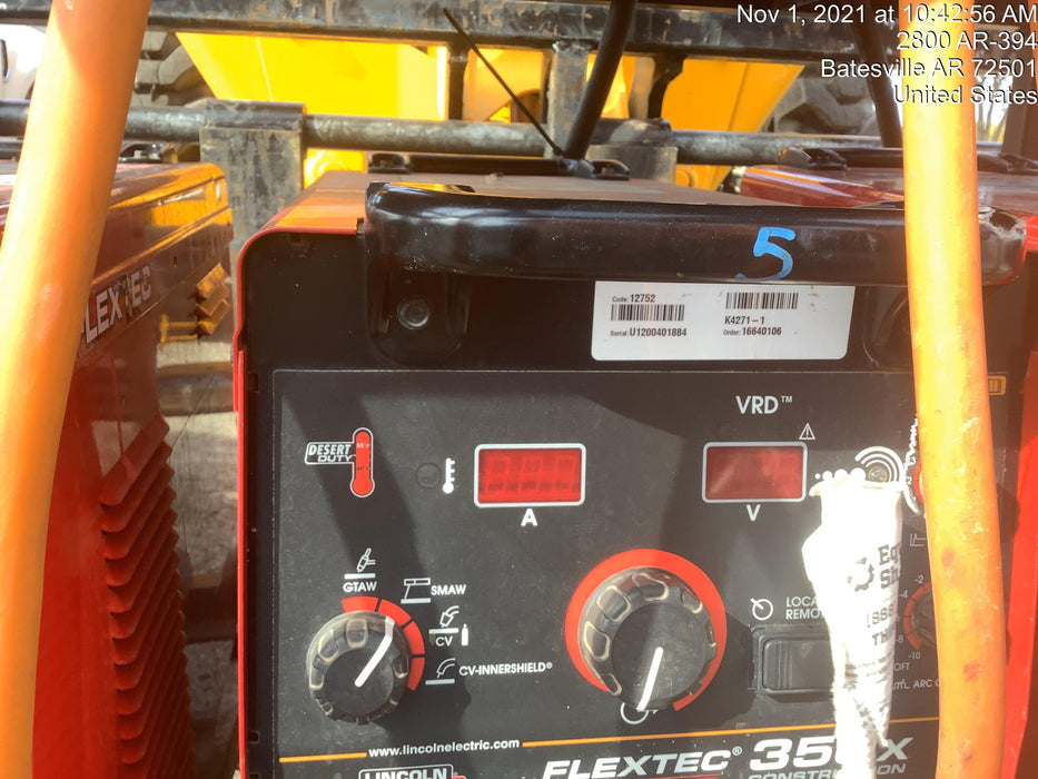 2020 LINCOLN ELECTRIC FLEXTEC 350X