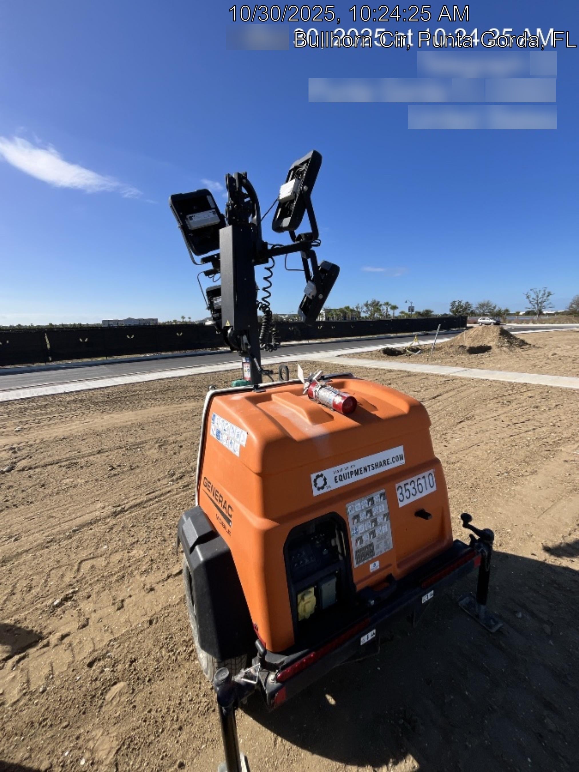 2023 Generac MLT2 Diesel, Flex Switch 120V Input, Powerzone Controller, (4) 320W LED Lights, 4kW Generator, 39.9 Gal Fuel Tank, 2" Ball, T3