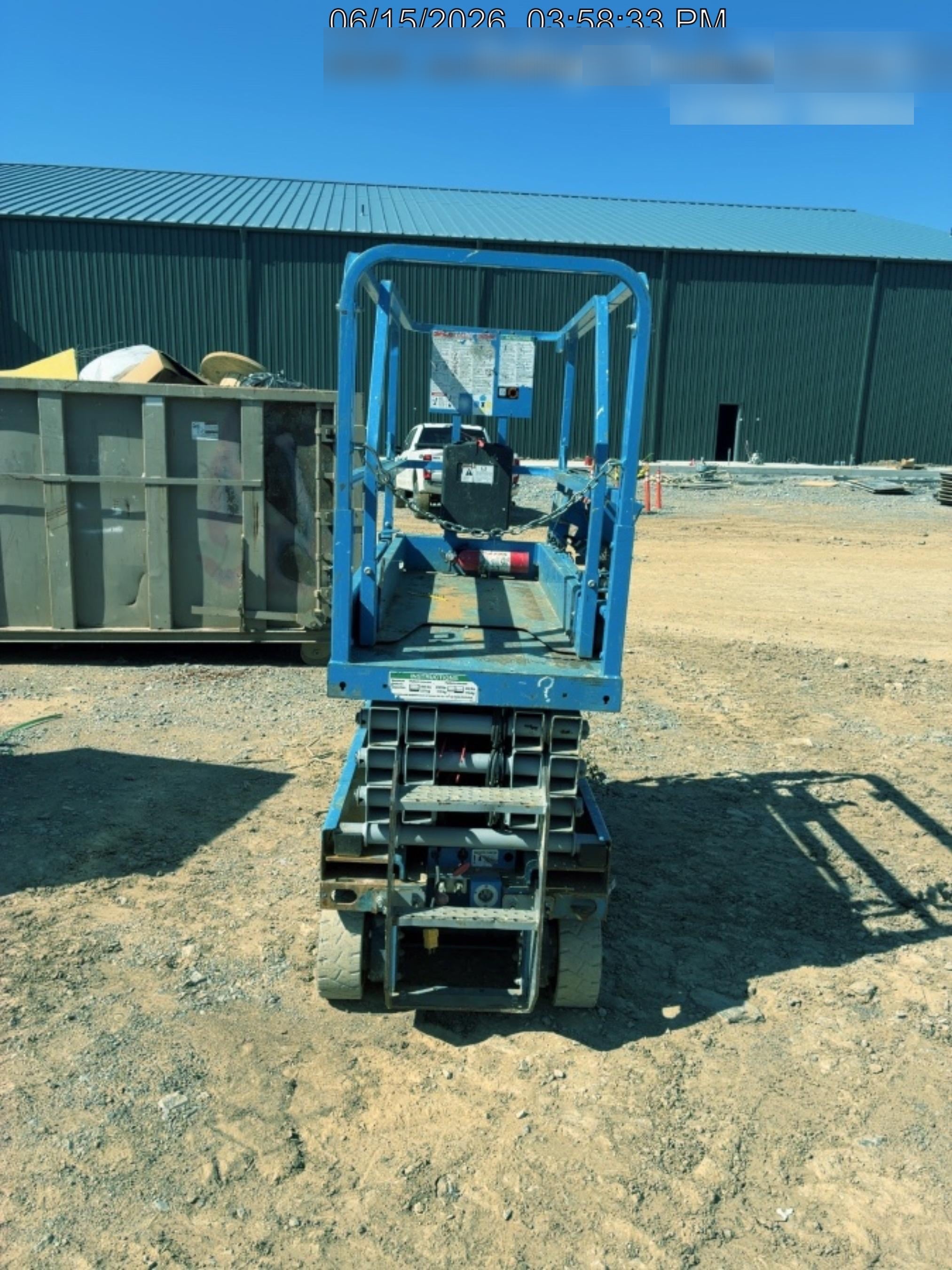 2019 Genie GS-1930 Fixed rails with chain Entry