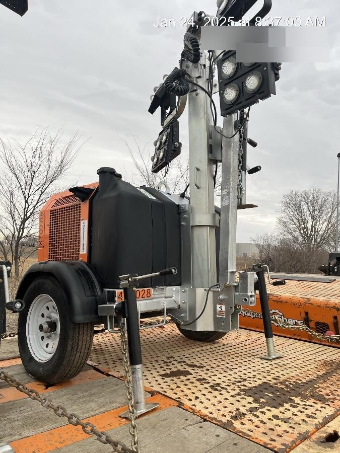 2024 Wanco WLTT-4MM4K Diesel, Deep Sea Controller, Shore Power Plug, Auto Start, (4) 350W LED Floodlights, 4kW Generator, 60 Gal Fuel Tank, 2" Ball, T3