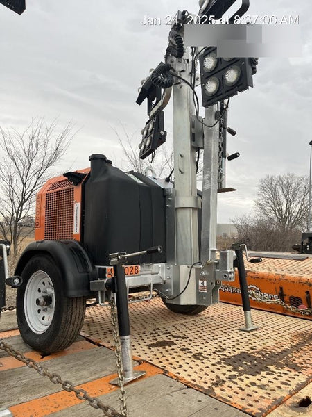 2024 Wanco WLTT-4MM4K Diesel, Deep Sea Controller, Shore Power Plug, Auto Start, (4) 350W LED Floodlights, 4kW Generator, 60 Gal Fuel Tank, 2" Ball, T3