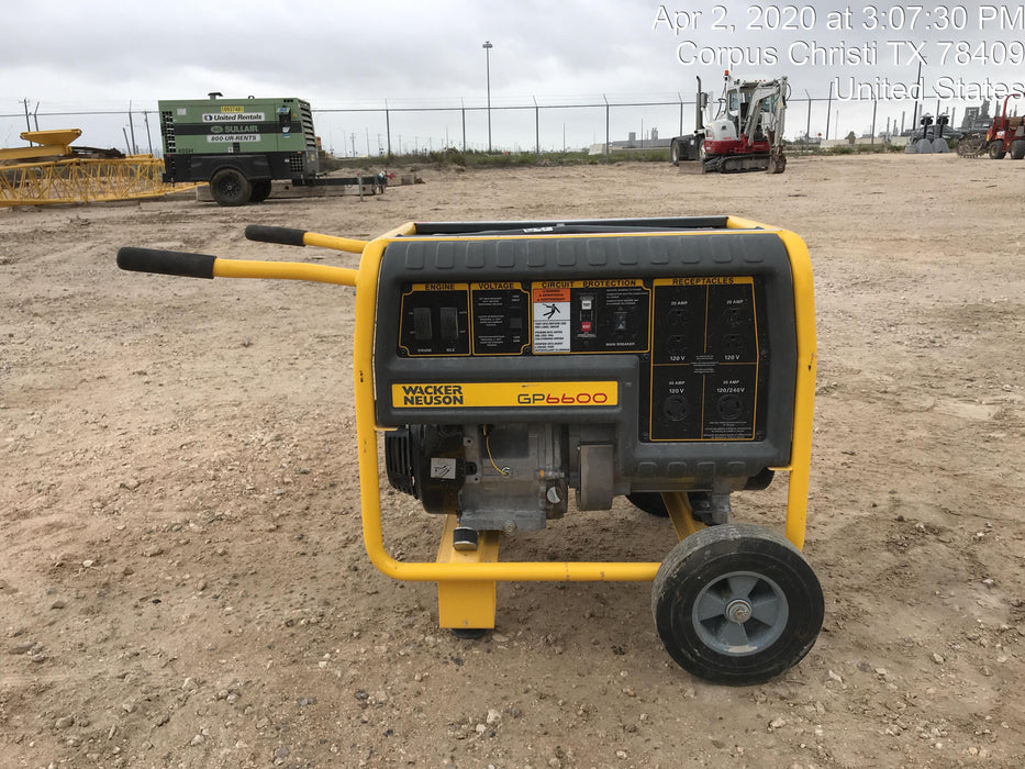 2018 WACKER NEUSON GP6600A