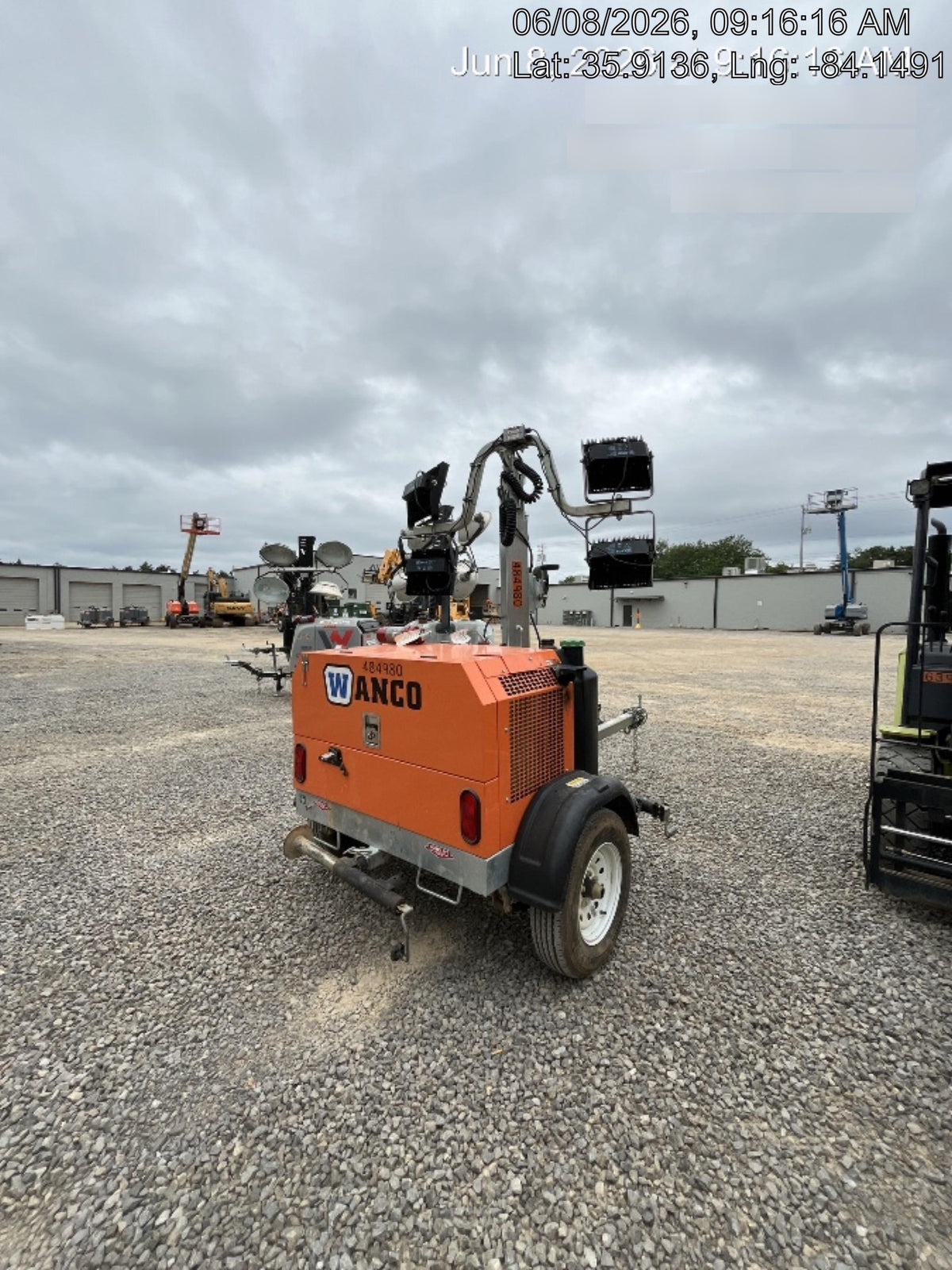 2025 Wanco WLTT-4MM4K Diesel, Mitsubishi L2E, 9.0HP @1800 rpm, Deep Sea Controller, Shore Power Plug, Auto Start, (4) 350W LED Floodlights, 4kW Generator, 60 Gal Fuel Tank, 2" Ball, T3