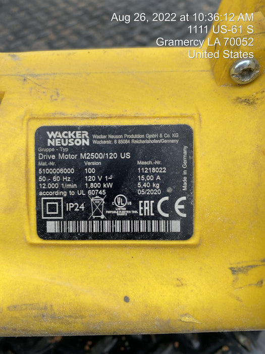 2020 WACKER NEUSON M2500