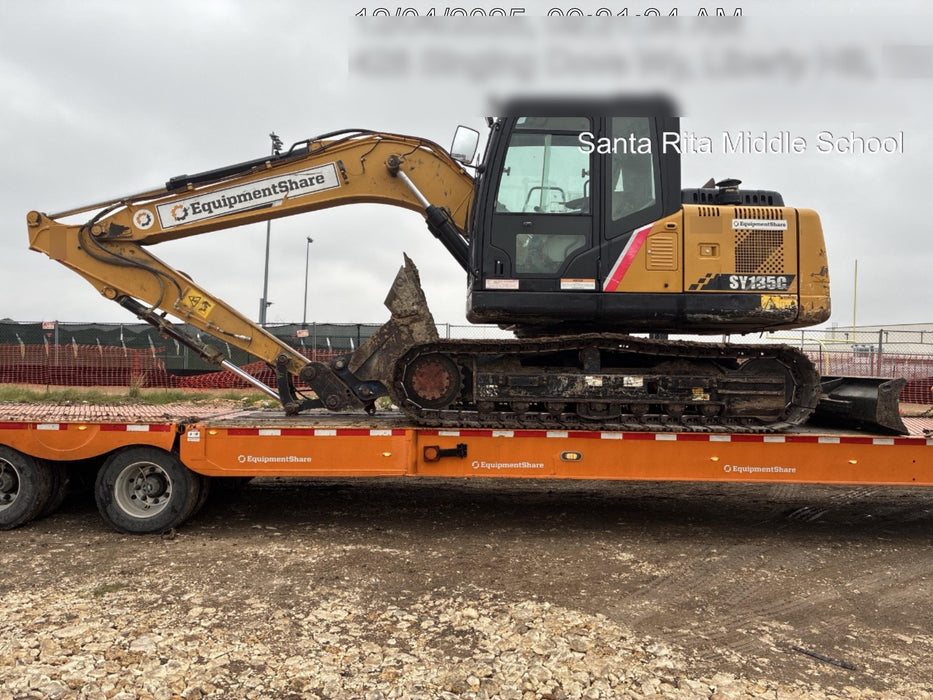 Sany SY135C Sany SY135 Tier 4 - Cab, Bucket