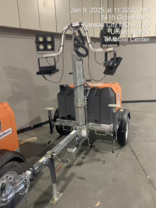 2024 Wanco WLTT-4MM4K Diesel, Deep Sea Controller, Shore Power Plug, Auto Start, (4) 350W LED Floodlights, 4kW Generator, 60 Gal Fuel Tank, 2" Ball, T3