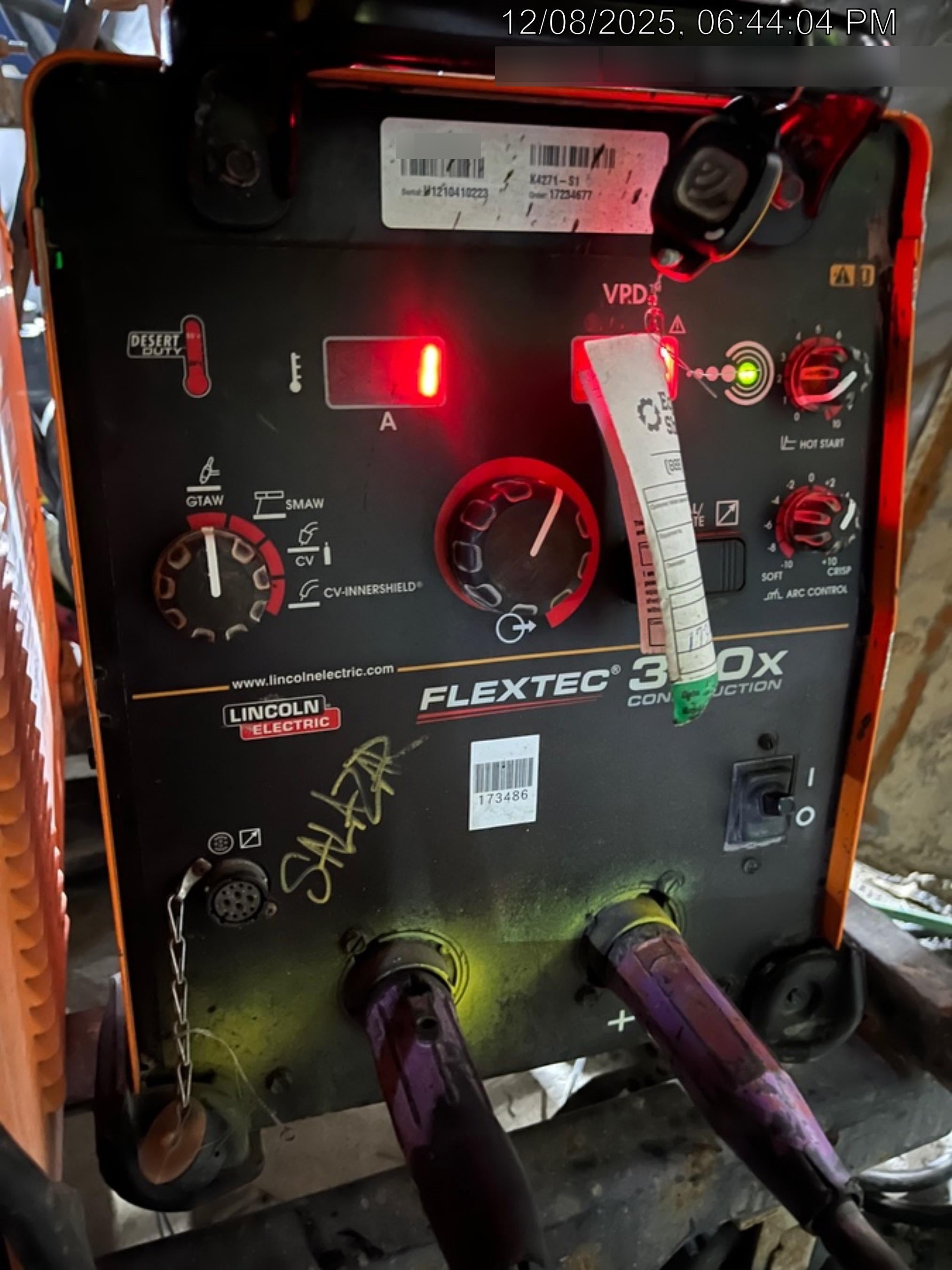 2021 LINCOLN ELECTRIC FLEXTEC 350X