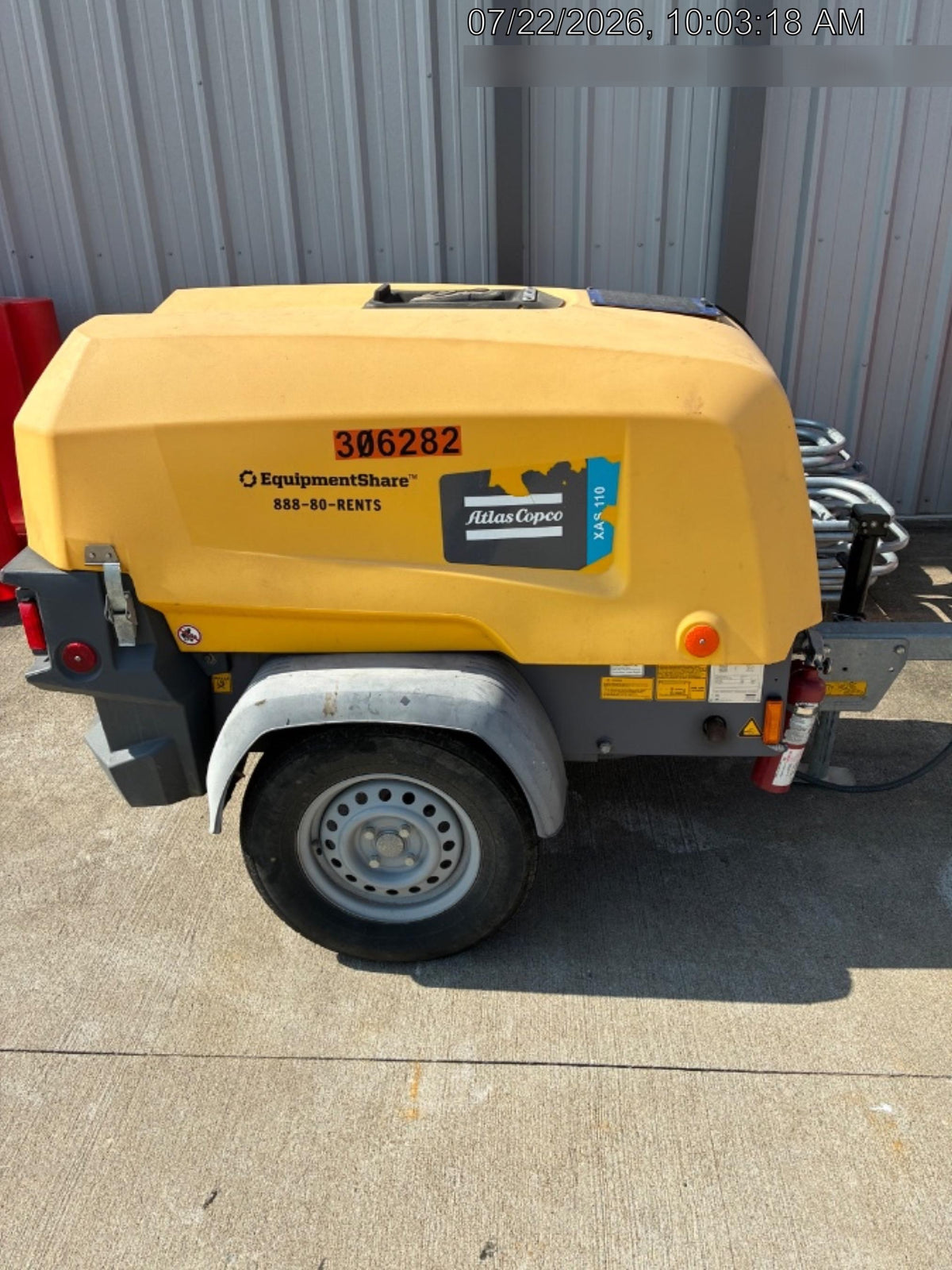 2023 ATLAS COPCO XAS 110