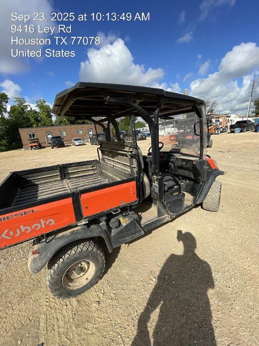 2021 Kubota RTV-X1140W-H Plastic Canopy, Windshield Acrylic Clear, LED Strobe Light, Wire Harness Kit, Back up Alarm