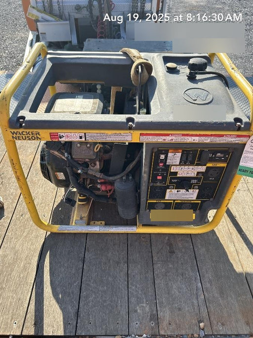 2018 Wacker Neuson GPS9700V Wacker Neuson GPS9700V Portable Generator
