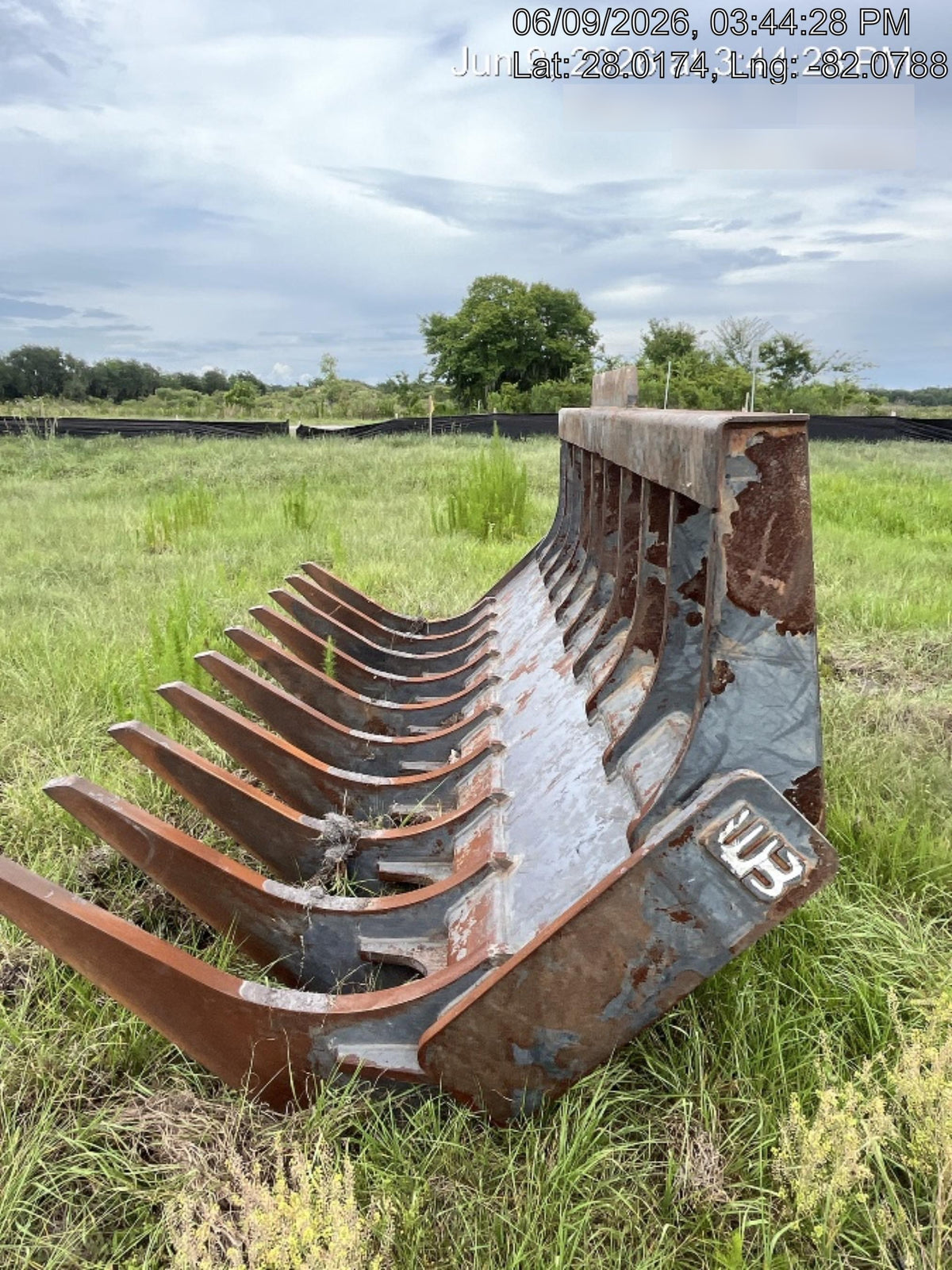 2017 WERK-BRAU 120" Loader Rake - Werk-Brau