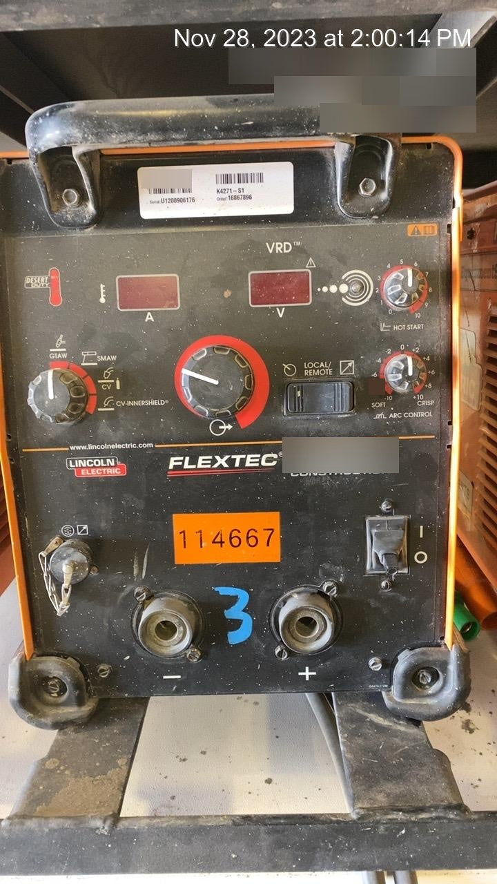 2020 LINCOLN ELECTRIC FLEXTEC 350X
