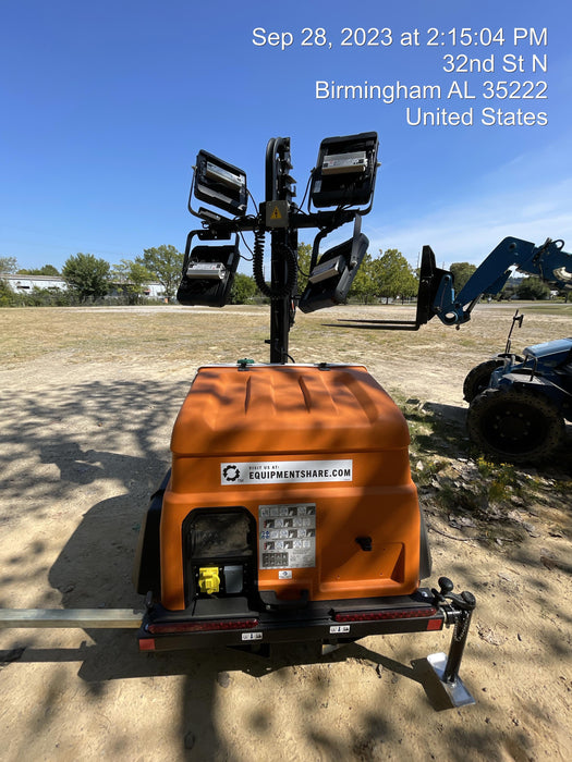 2023 Generac MLT2 Diesel, Flex Switch 120V Input, Powerzone Controller, (4) 320W LED Lights, 4kW Generator, 39.9 Gal Fuel Tank, 2" Ball, T3