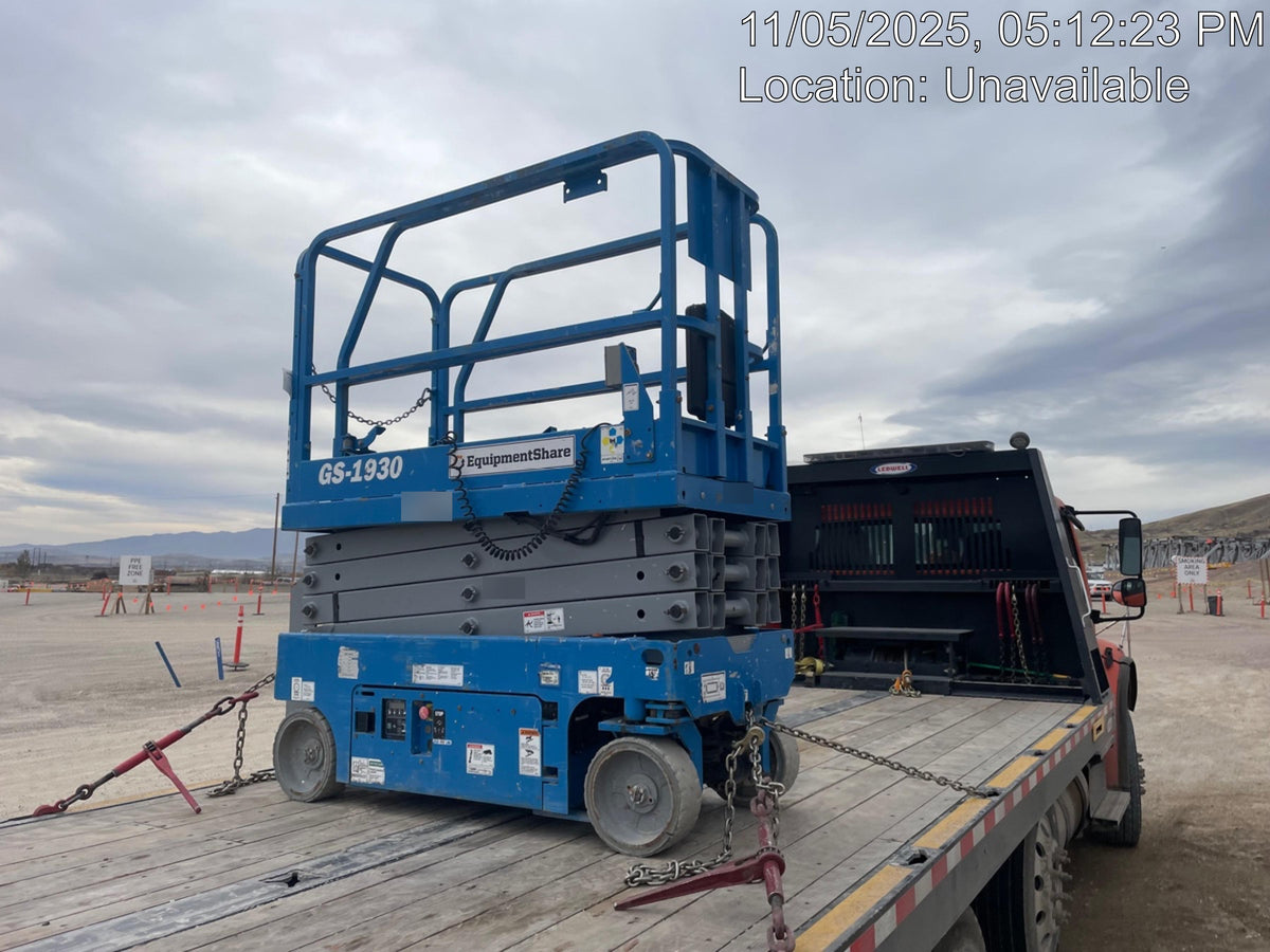 2020 Genie GS-1930 Fixed rails with chain entry gate - Pre A92.20