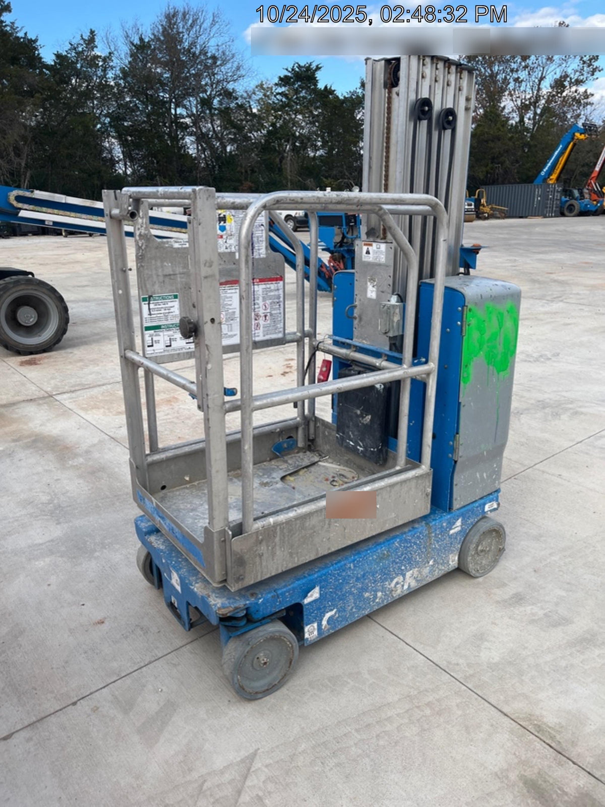 2019 GENIE GR-20