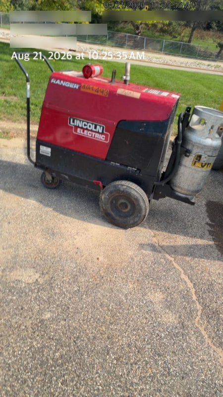 2024 Lincoln Electric Ranger 305 LPG Ranger 305 LPG, Undercarriage, Tank Holder & Strap, 10kw AC Gen, 25hp Kohler LPG Eng