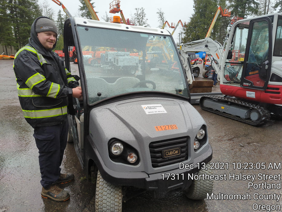 2020 Club Car CA500E Canopy, NM Tires, 48-volt Electric Drive System w/ 500 amp Motor Controller