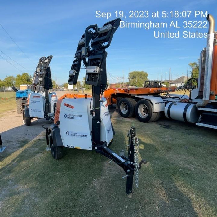 2023 Generac MLT2 Diesel, Flex Switch 120V Input, Powerzone Controller, (4) 320W LED Lights, 4kW Generator, 39.9 Gal Fuel Tank, 2" Ball, T3