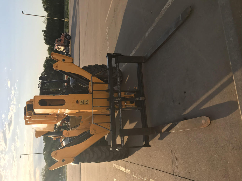 2019 JCB 510-56 Canopy, 74 HP, Solid Tires, STD Worklight, Beacon, Aux Hydraulics, Lifting Eye, Back up Alarm w/66" Carriage/60" Forks