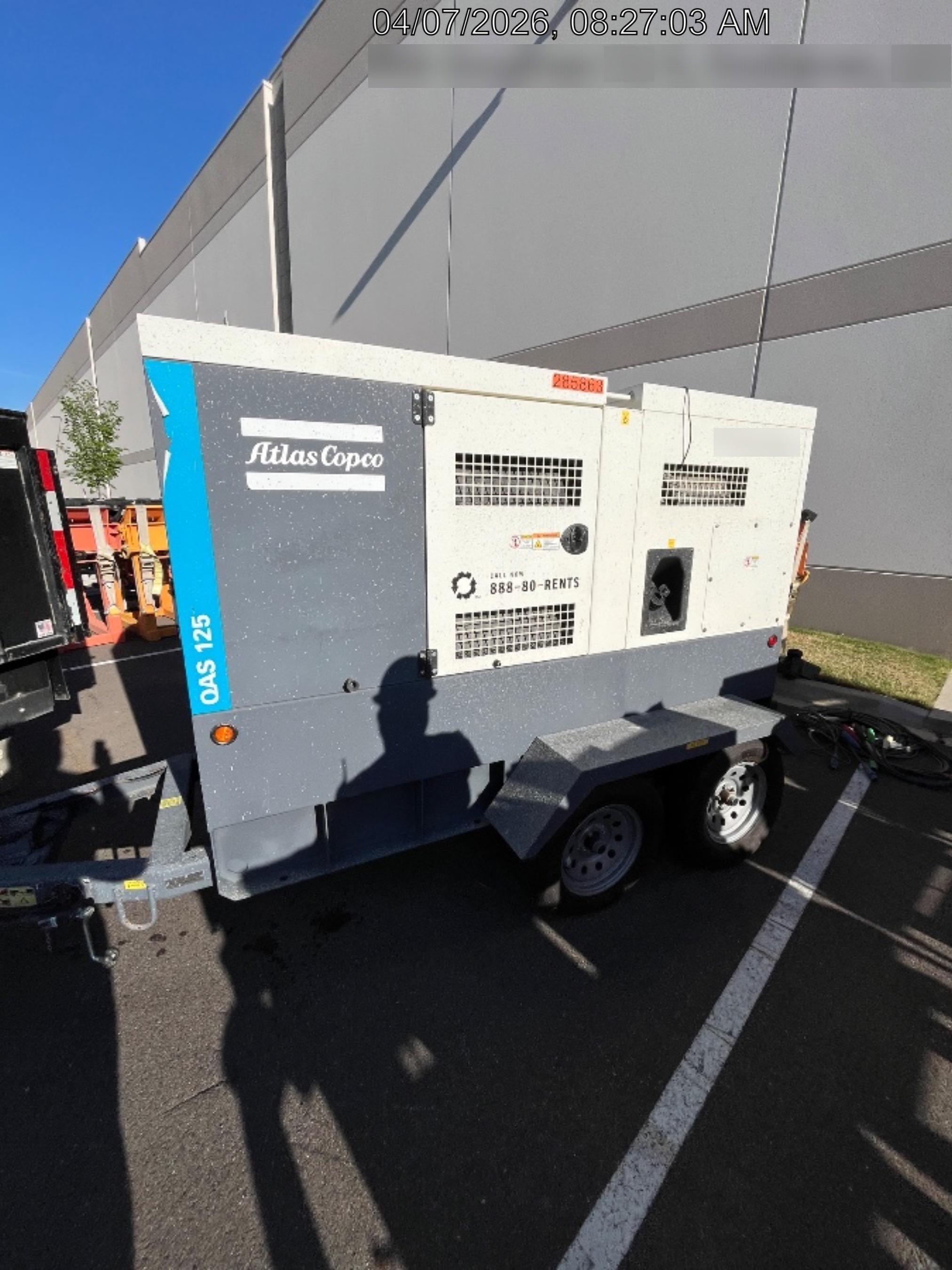 2022 ATLAS COPCO QAS 125