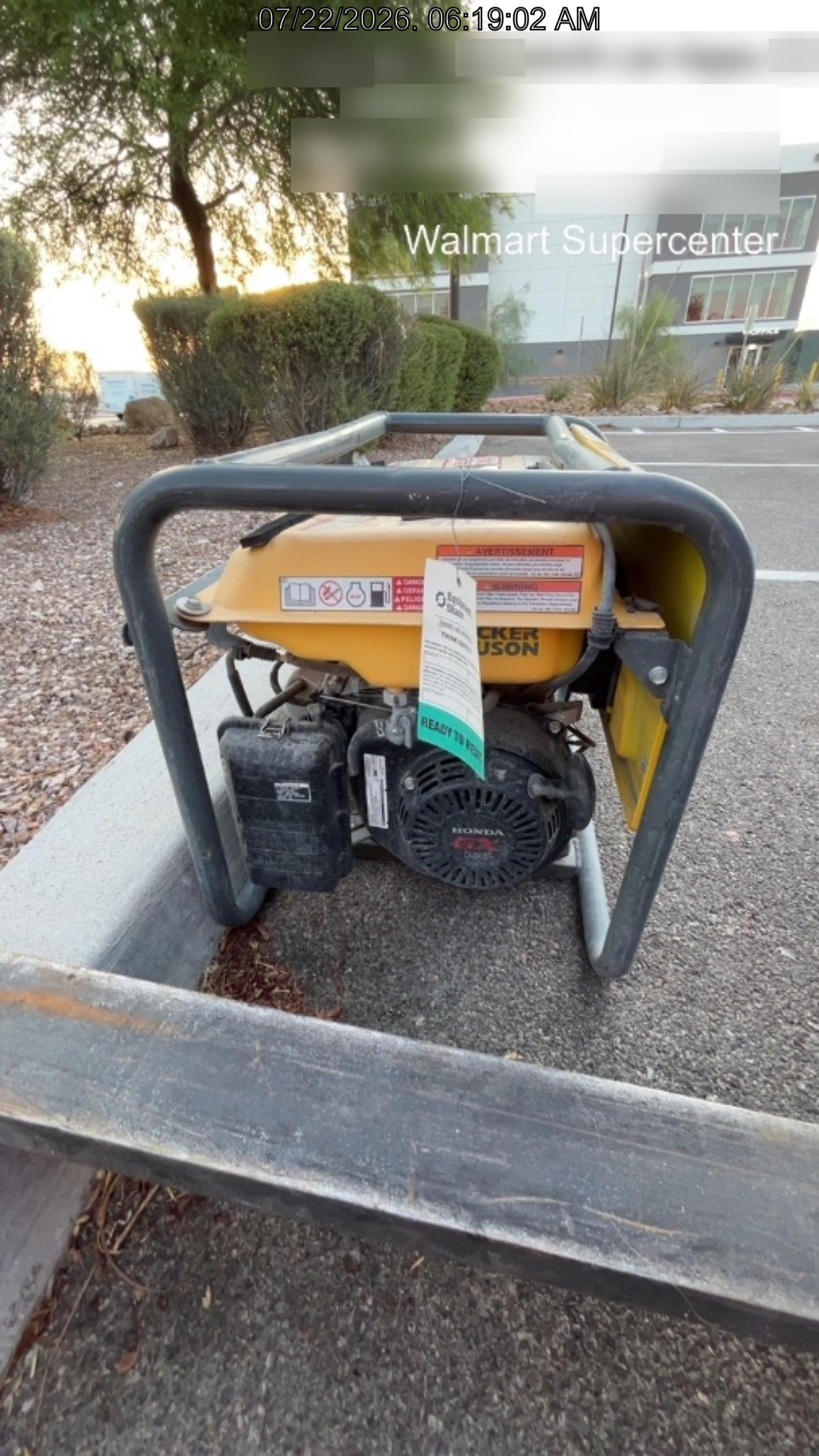 2020 WACKER NEUSON GP2500A