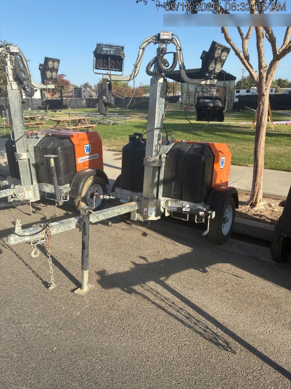 2024 Wanco WLTT-4MM4K Diesel, Deep Sea Controller, Shore Power Plug, Auto Start, (4) 350W LED Floodlights, 4kW Generator, 60 Gal Fuel Tank, 2" Ball, T3
