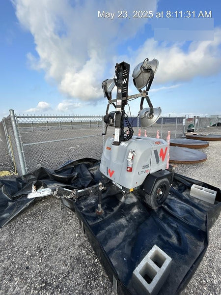 2019 Wacker Neuson LTV6L-MH Wacker Neuson LTV6L Mobile Light Tower w/Fuel Level Sensor Installed