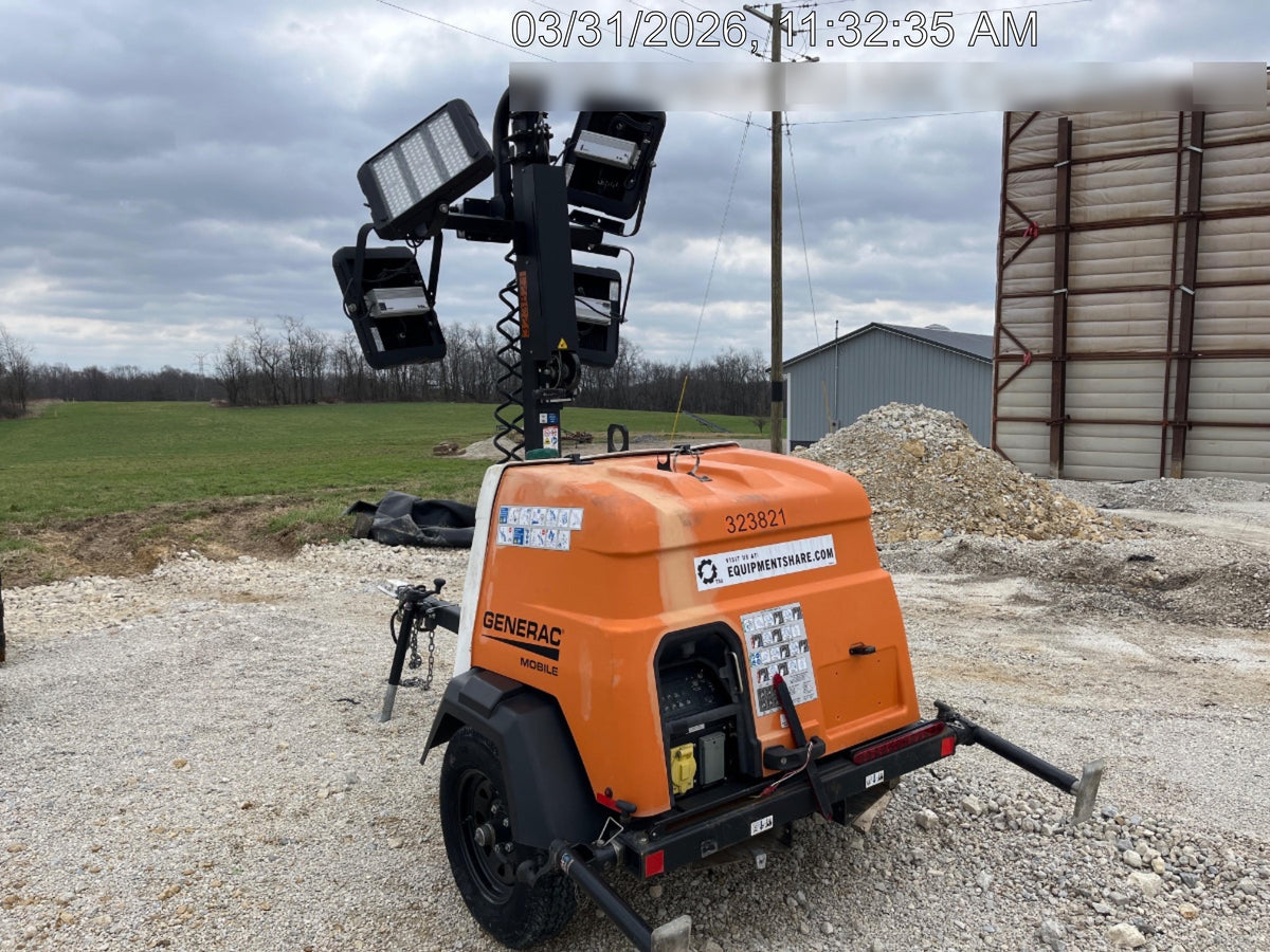 2023 Generac MLT2 Diesel, Flex Switch 120V Input, Powerzone Controller, (4) 320W LED Lights, 4kW Generator, 39.9 Gal Fuel Tank, 2" Ball, T3