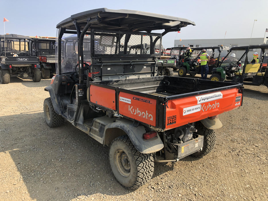 2022 Kubota RTV-X1140R-H Plastic Canopy, Windshield Acrylic Clear, LED Strobe Light, Wire Harness Kit, Back up Alarm