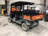 Kubota RTV-X1140W-H 4wd Utility Cart, LED Strobe, Windshield Tempered Glass, Pastic Canopy, Wire Harness Kit, Backup Alarm