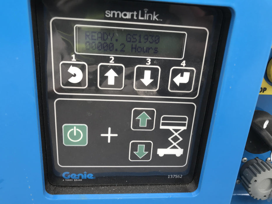 2020 Genie GS-1930 Solid Non Marking Tires, Beacon, Folding rails with half height swing gate