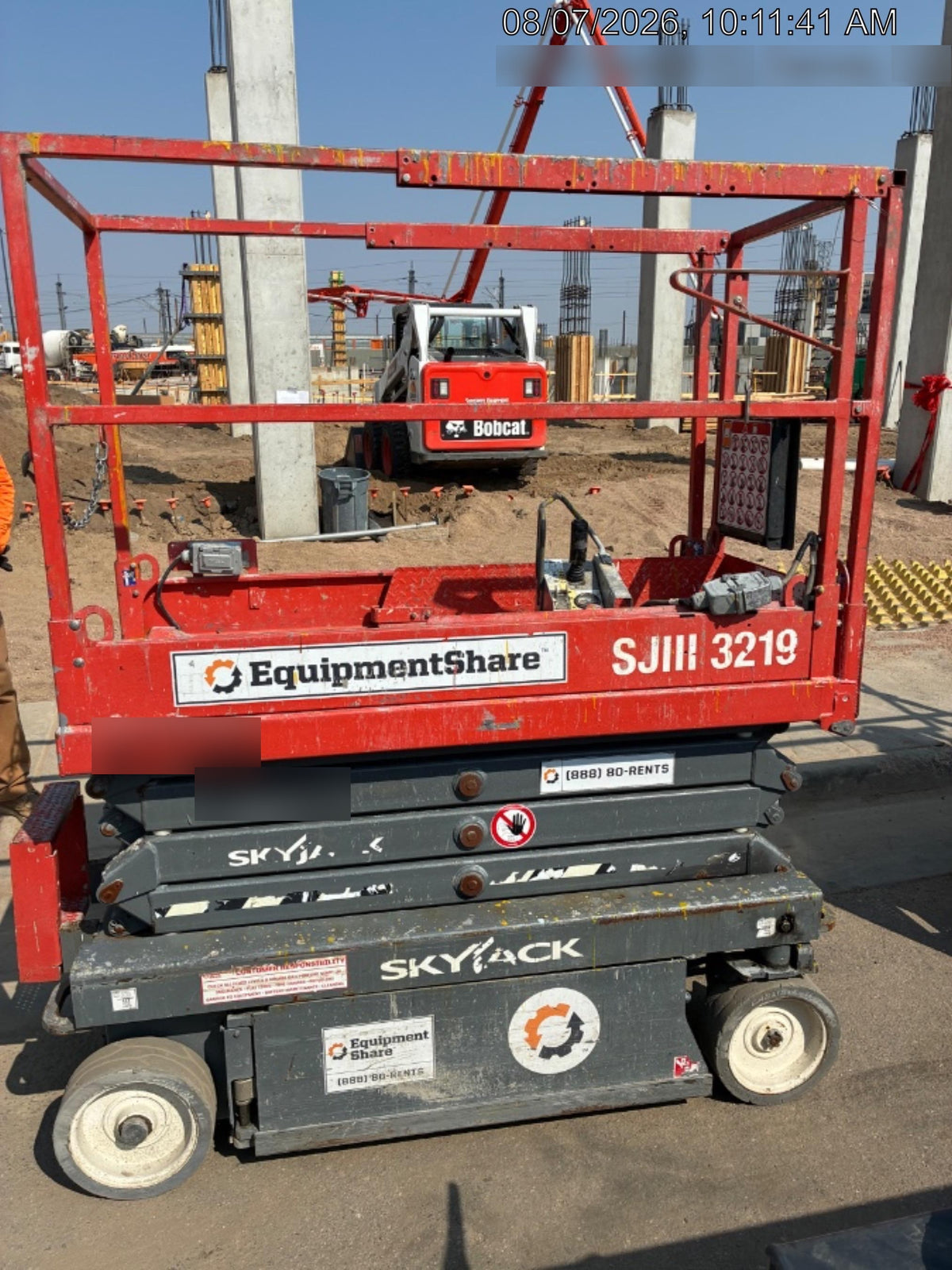 2019 Skyjack SJIII-3219 Standard Options