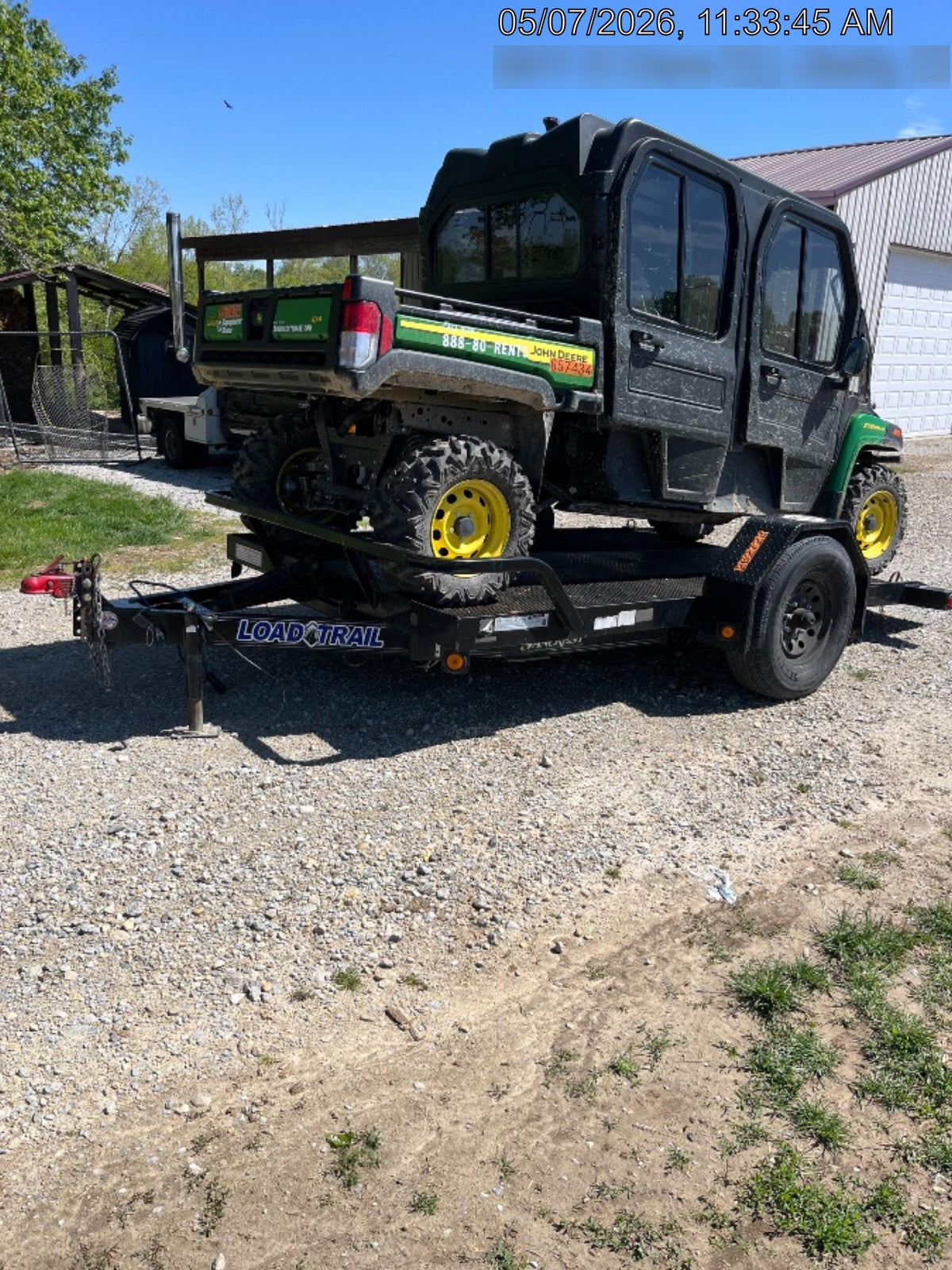 2022 LOADTRAIL Tilt-Deck Rental Trailer