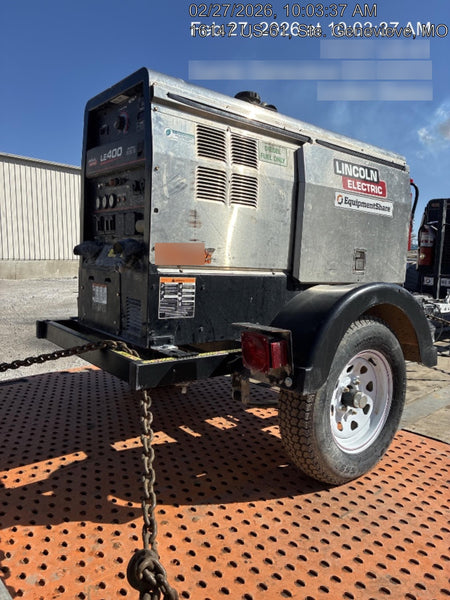 2024 Lincoln Electric LE400 Kubota V1505, Trlr, Cable Rack, Light Kit, ES Decals, T3