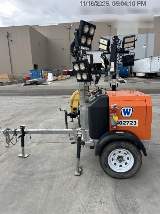 2024 Wanco WLTT-4MM4K Diesel, Deep Sea Controller, Shore Power Plug, Auto Start, (4) 350W LED Floodlights, 4kW Generator, 60 Gal Fuel Tank, 2" Ball, T3